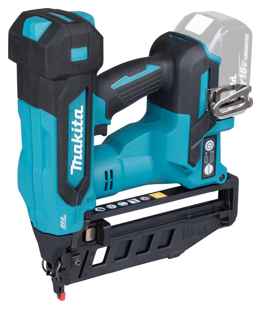 MAKITA DBN601ZJ 18v LXT BRUSHLESS STRAIGHT FINISHING NAILER 16GA (BODY ONLY)