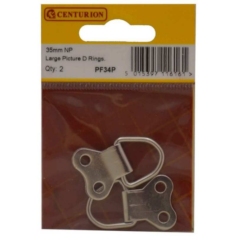 CENTURION PF34P NICKEL PLATED 40mm D RINGS