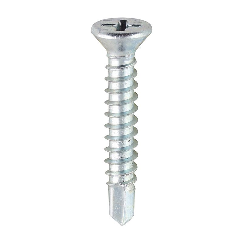 TIMCO CSK PH SELF DRILLING WINDOW FABRICATION SCREW 3.9 x 25mm ZINC (BOX 1000) 123Z