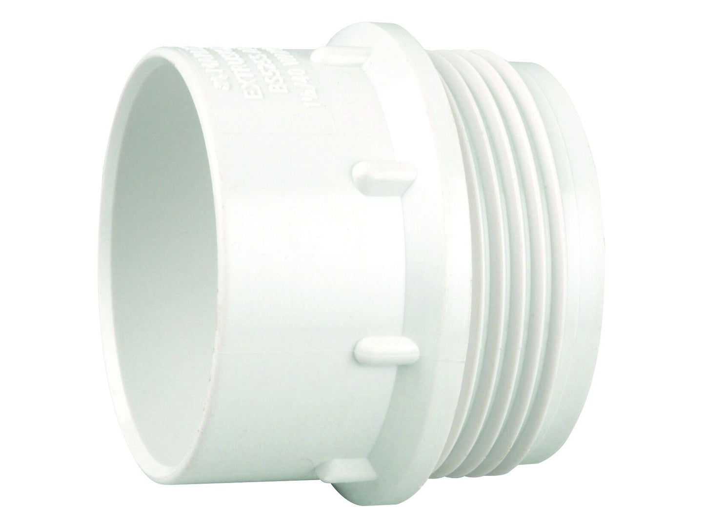 OSMAWELD 2Z128W ABS MALE IRON CONNECTOR 50mm WHITE