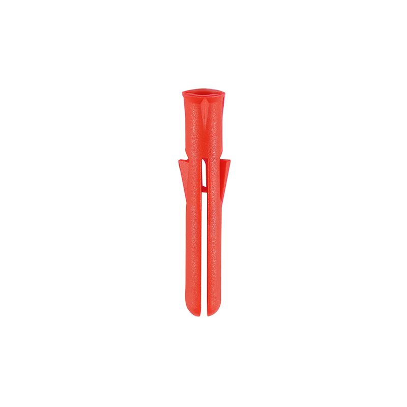 TIMCO PREMIUM PLASTIC WALL PLUGS (TUB 850) RED RPLUGPREMT