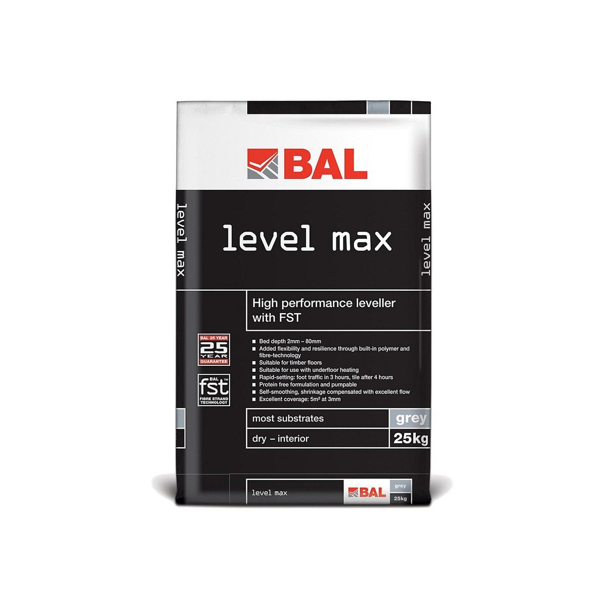 YTC BALM25 BAL LEVEL MAX 25kg
