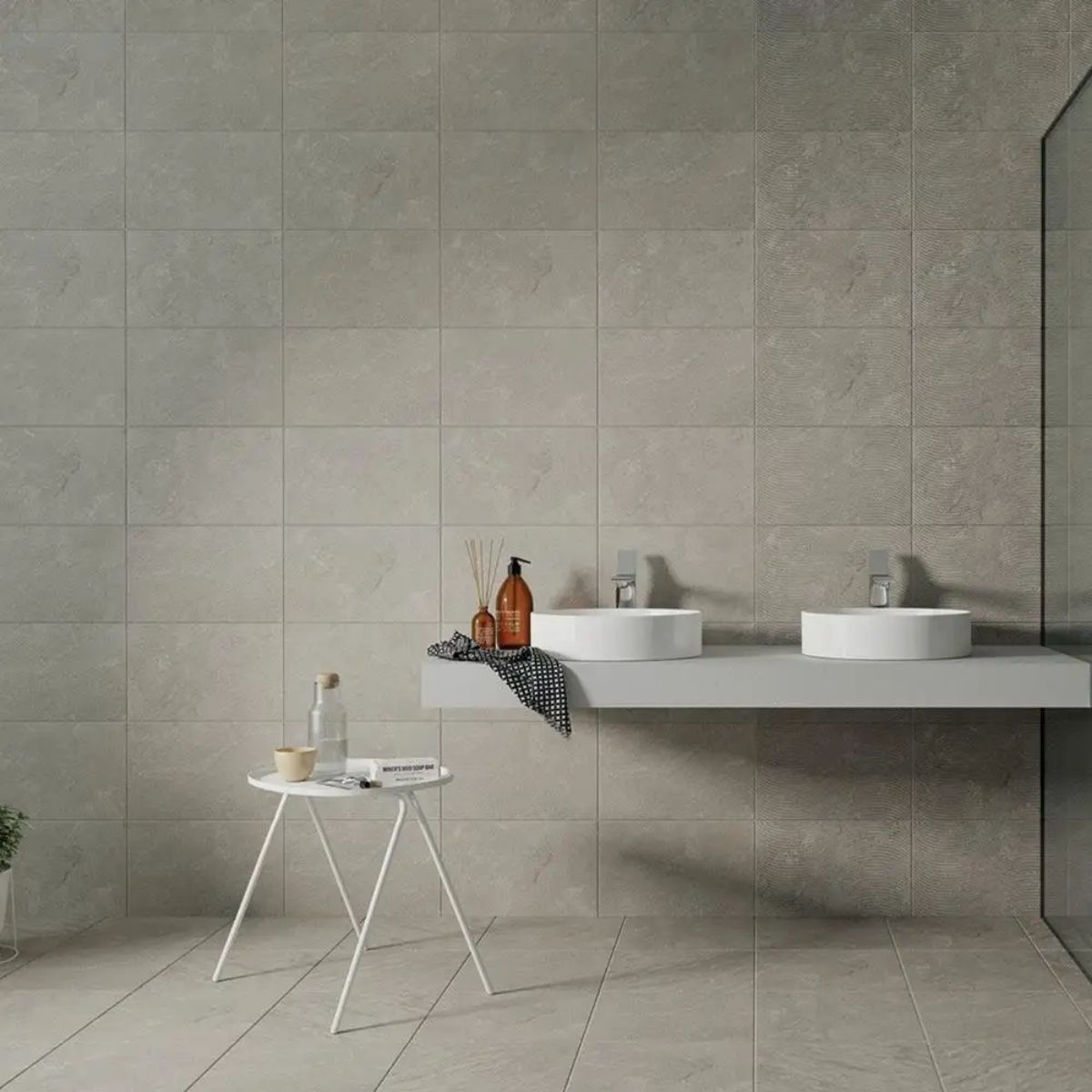 YTC KA4025CALG CAMPUS TILE 400 x 250mm LIGHT GREY (10 TILES PER M2)