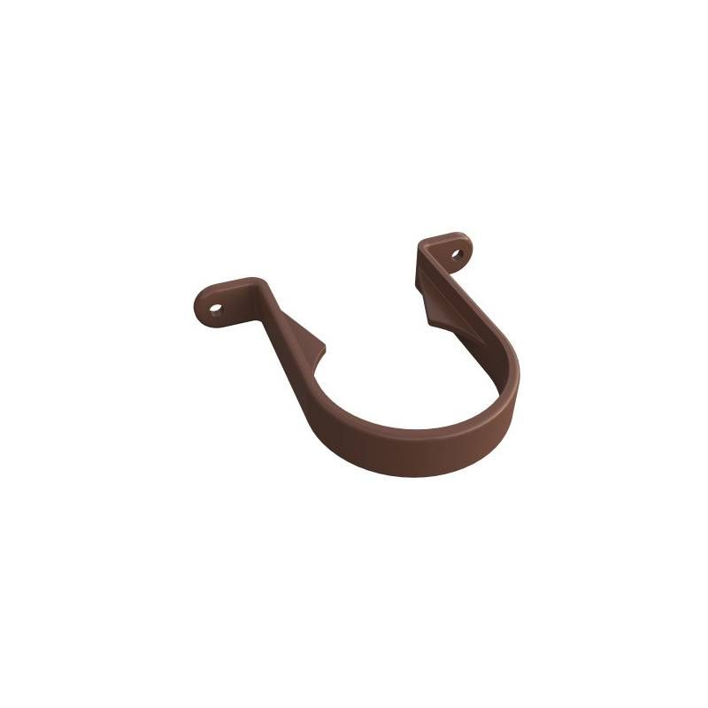FREEFLOW ROUND PIPE CLIP LEATHER BROWN FRR526LB