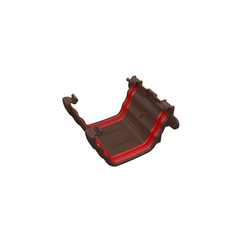FREEFLOW OGEE UNION BRACKET LEATHER BROWN FRO602LB