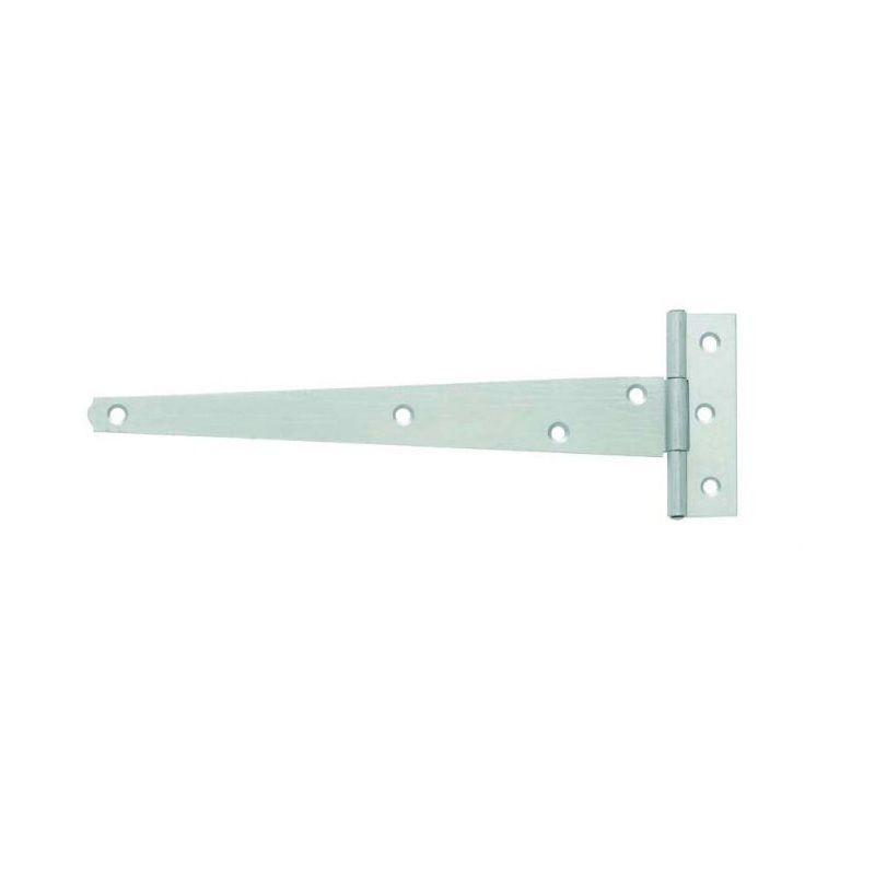 CARLISLE BRASS ZINC PLATED TEE HINGE PAIR 229mm ITH229ZP/RP