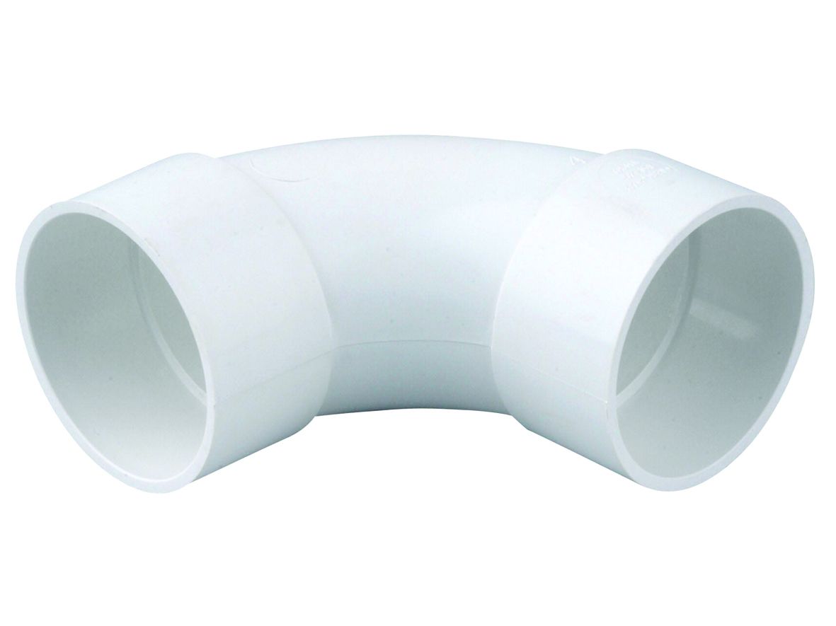 OSMAWELD 2Z161 ABS BEND 90deg 50mm 2Z161W WHITE