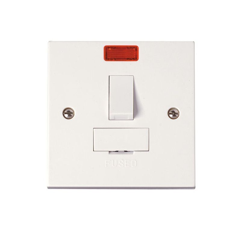 CLICK PRW052 CONNECTION UNIT FUSED NEON 13A