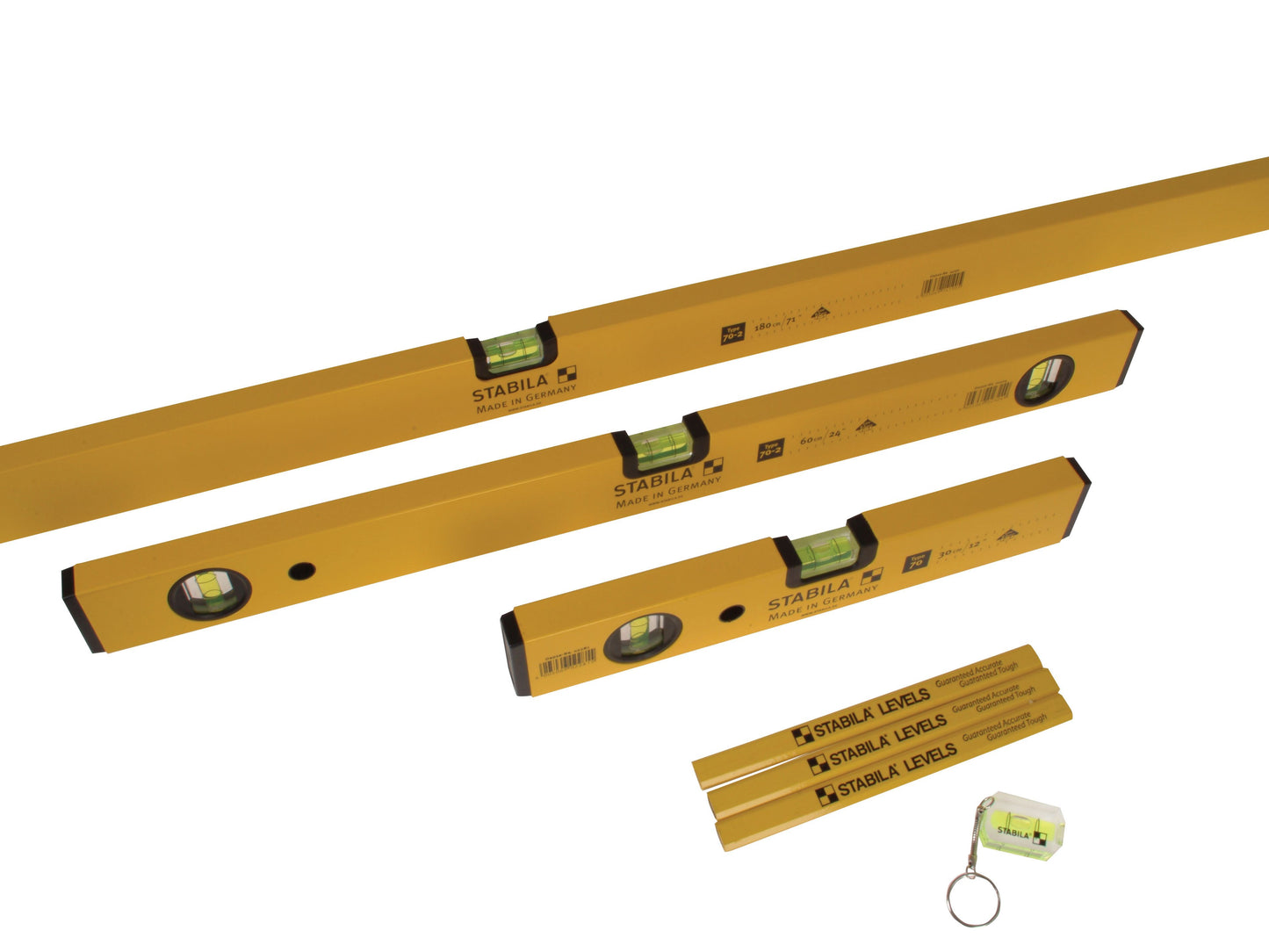 STABILA STB702COMBI COMBINATION SPIRIT LEVEL PACK