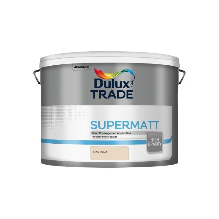 DULUX TRADE SUPERMATT EMULSION 10l MAGNOLIA 5091668