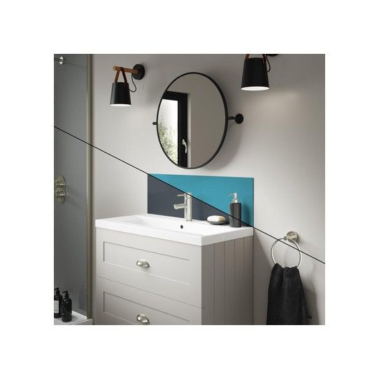 WETWALL ALLOY UPSTAND 4 x 250 x 800mm AQUA/CADET SWA-ESSL-800X250X4