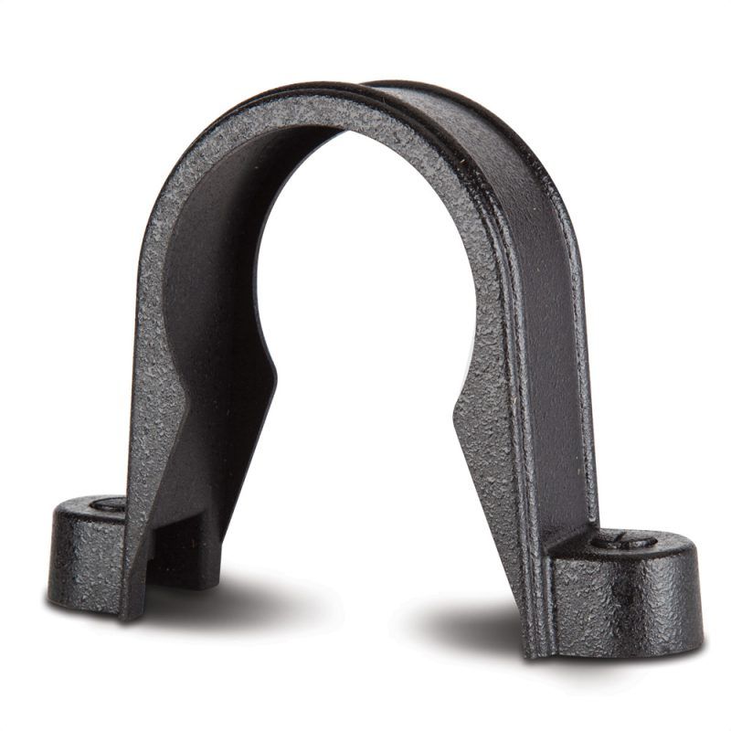 POLYPIPE ELEGANCE CAST IRON DOWNPIPE LUGGED BRACKET CIRL1BK BLACK