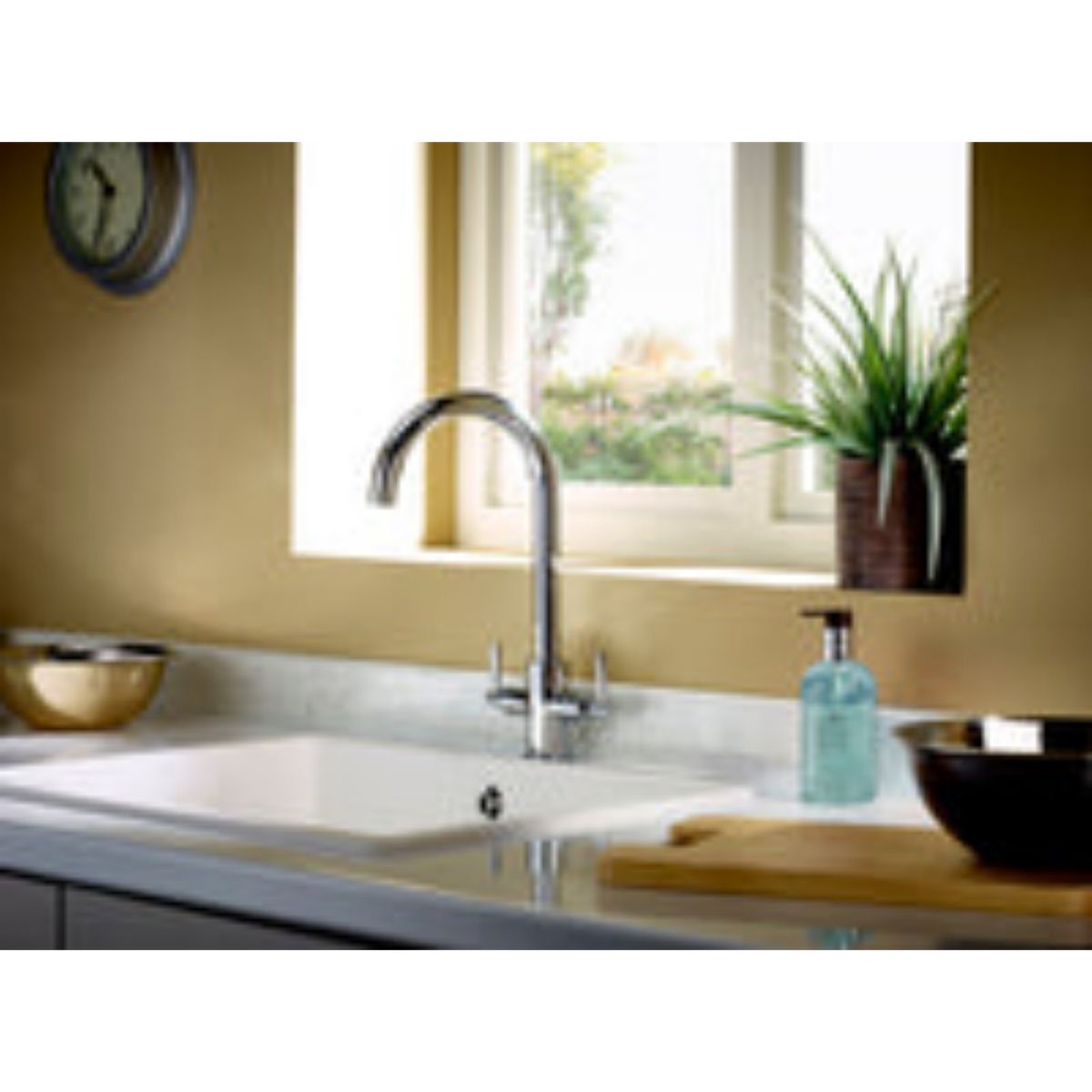 DEVA NEL104 NELSON KITCHEN SINK MIXER CHROME