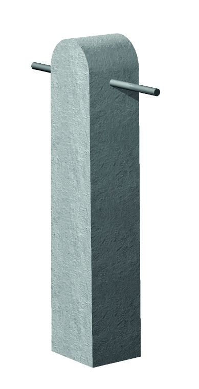 Supreme Concrete Clothes Line Post & Galv Peg 2670mm PCL267