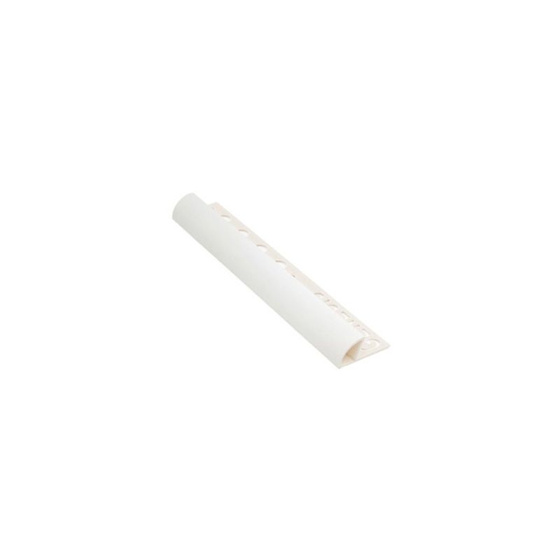 GENESIS ETR608.01 D0000614 PVC TILE TRIM MEDIUM 6mm x 2.5m WHITE