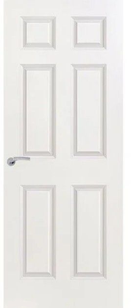 Premdor Moulded 6 Panel Smooth Door 6'6 x 2'9 1981 x 838 x 35mm