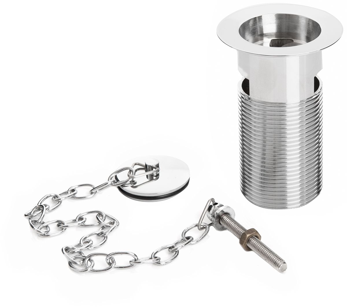 BRISTAN WBASIN02C BASIN WASTE C/W PLUG SLOTTED CHROME
