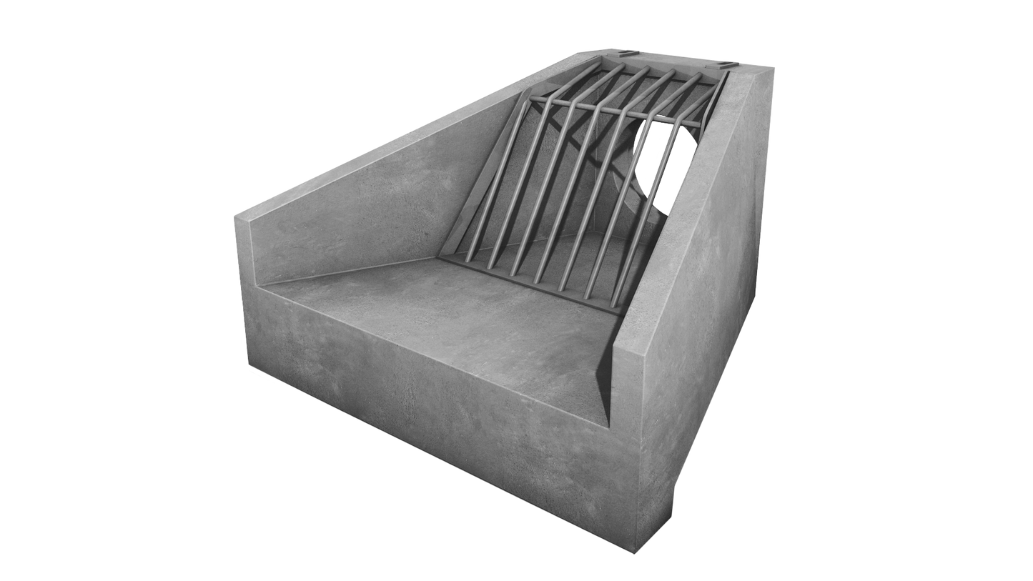 F P MCCANN SMALL HEADWALL DN150-300 TW - 100mm WALL