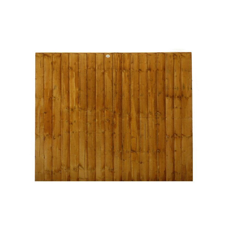 TAFS SALOP FEATHEREDGE PANEL 6 x 5' AUTUMN GOLD P5F