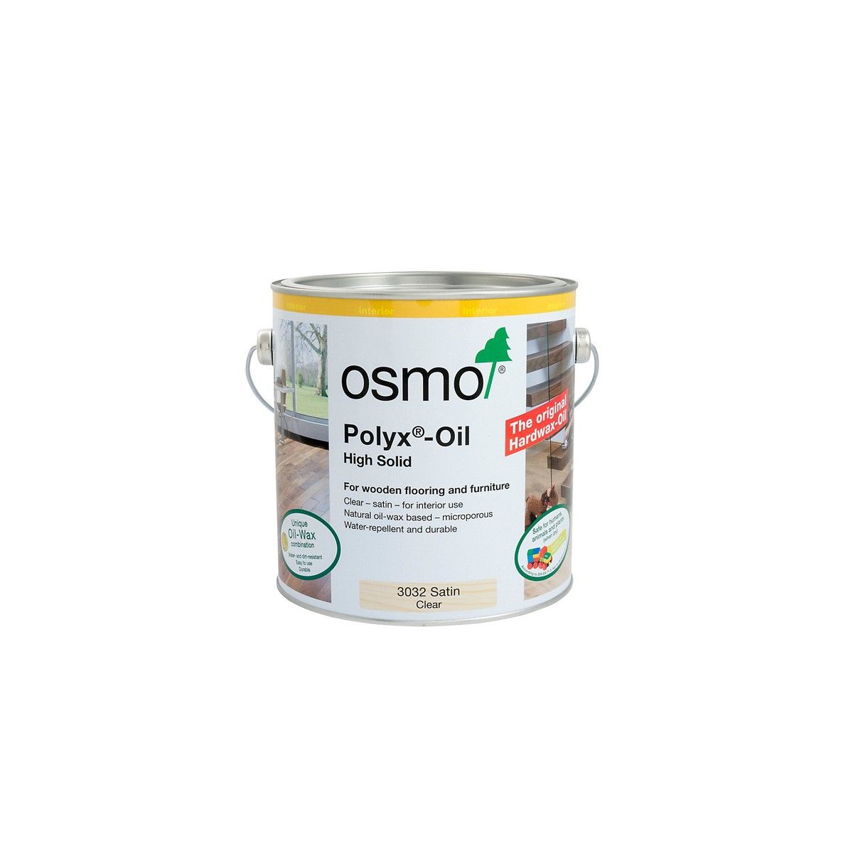 OSMO 3032C POLYX OIL 750ml CLEAR SATIN