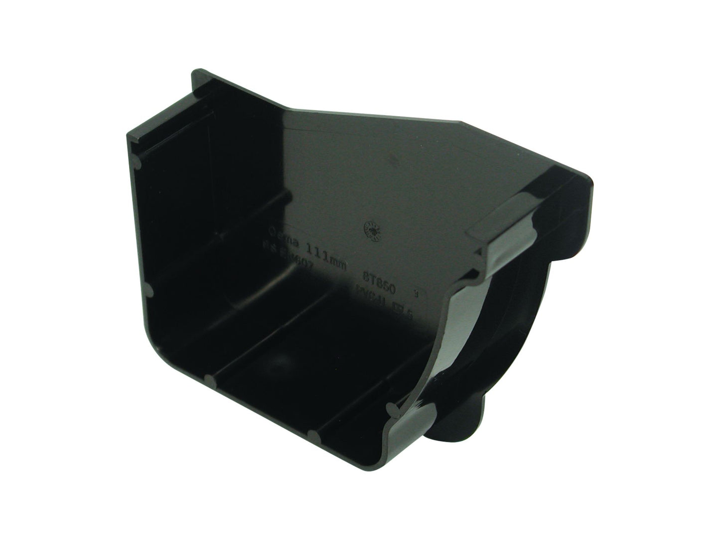 OSMASTORM 8T850 PVCU INTERNAL STOPEND RH 111mm 8T850B BLACK