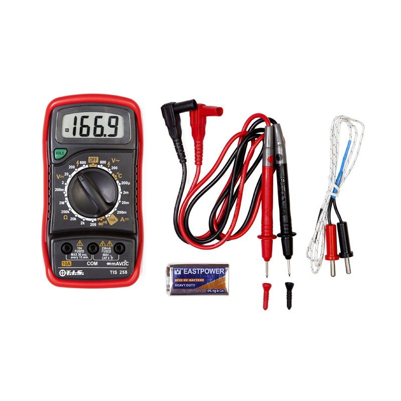 TIS 258 POCKET SIZED MULTIMETER
