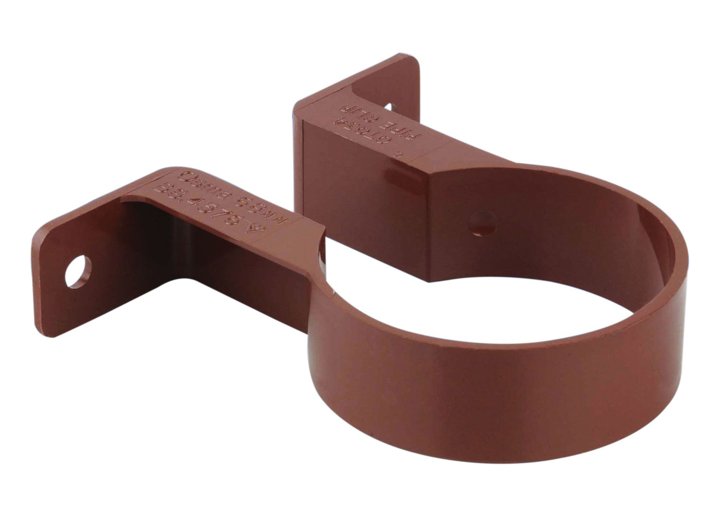 OSMA 0T034 ROUNDLINE PIPE BRACKET 68mm 0T034N BROWN
