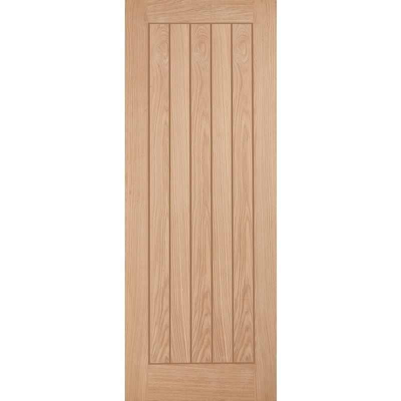 LPD UNFINISHED OAK BELIZE INTERNAL DOOR 2040 x 726mm OBEL726