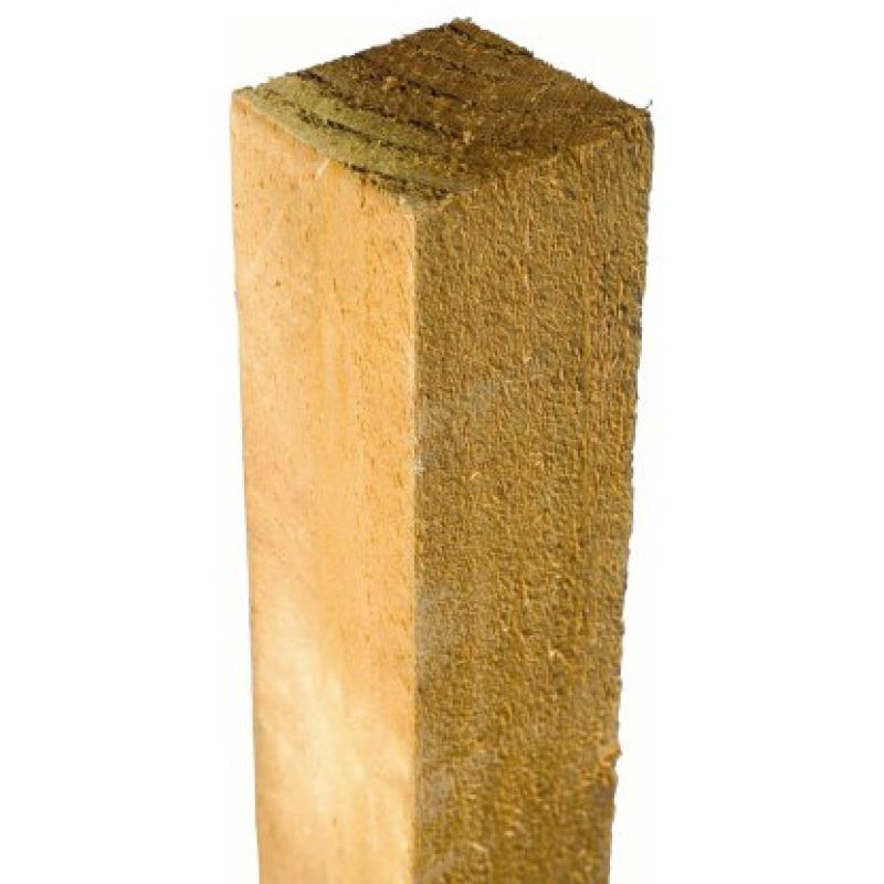 GRANGE PO8 FENCE POST TREATED BROWN 75 x 75 x 2400mm