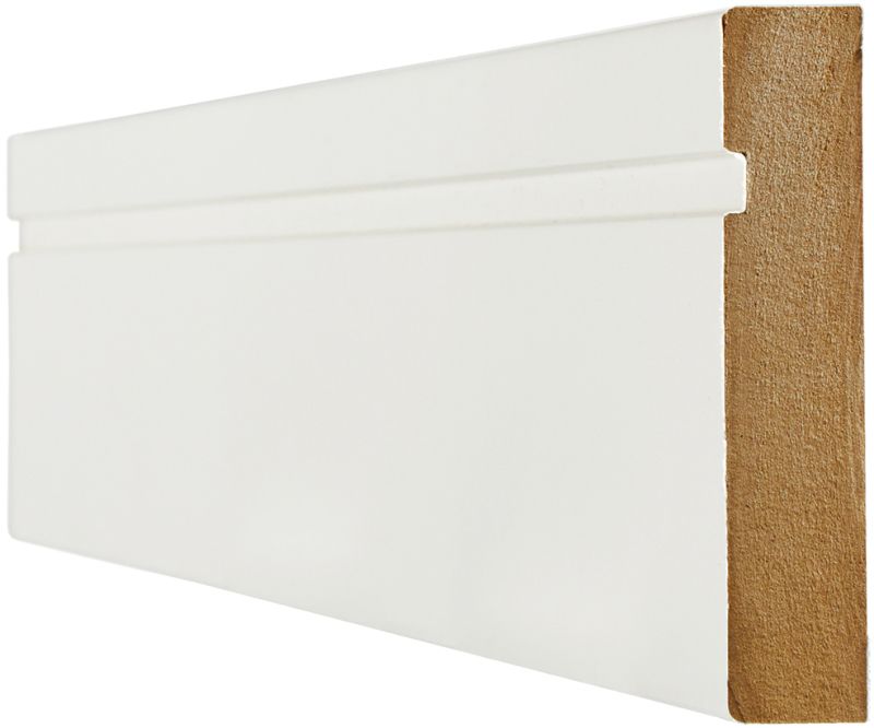 LPD SHAKER 4 GLASS WHITE PRIMED 27" WFSHAKER4L27