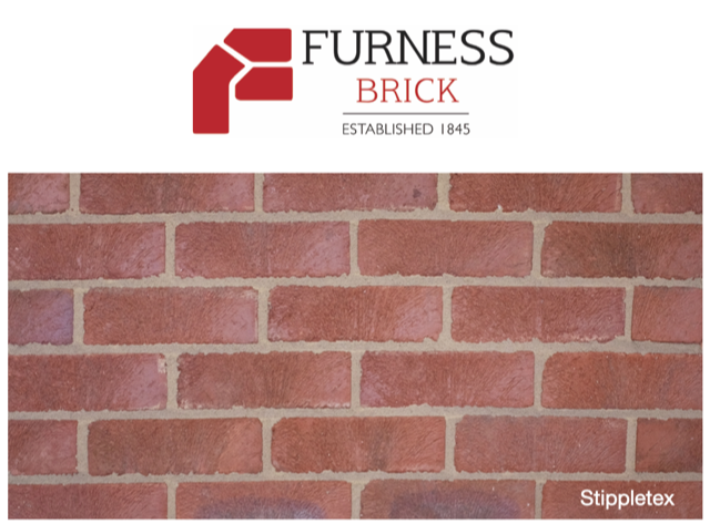 FURNESS STIPPLETEX RED MULTI RUSTIC WEATHERED BRICK 73mm