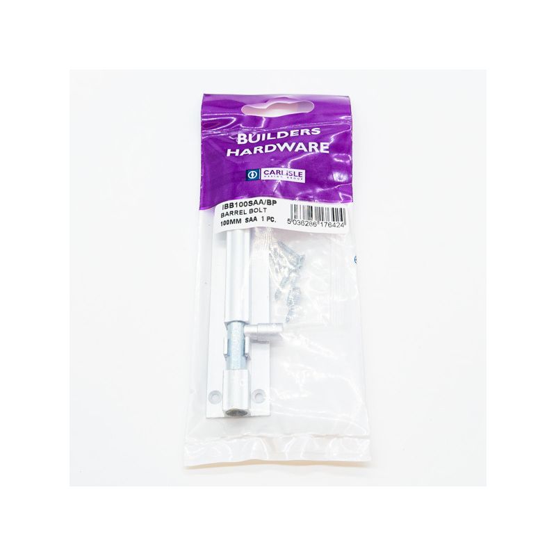 CARLISLE BRASS IBB150SAA/BPBARREL BOLT 150 x 25mm IBB150SAA/BP