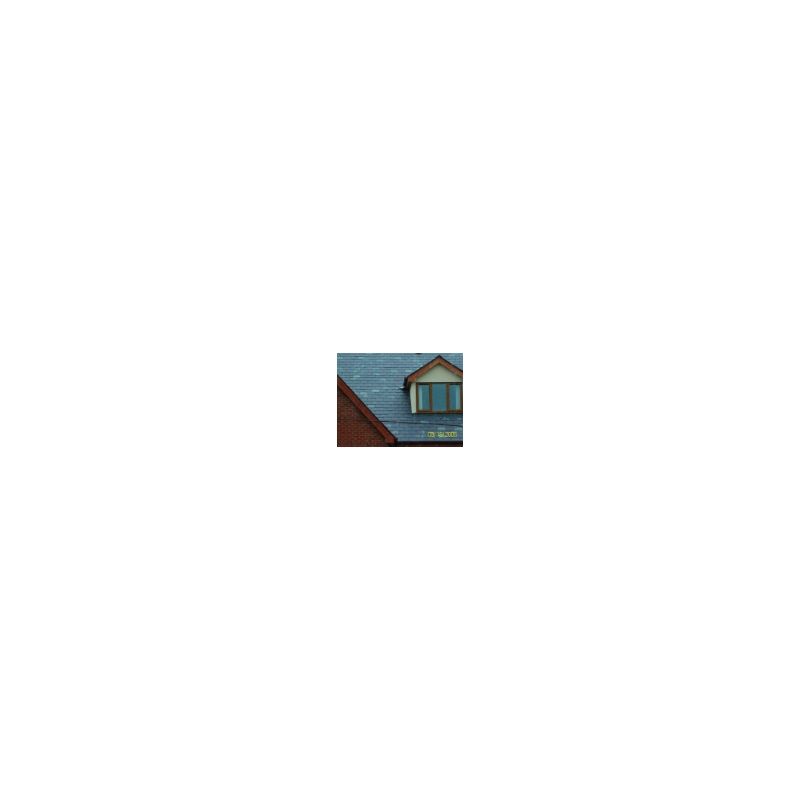 PENRHYN MOTTLED SLATE HOLED HEADLAP AT 500 x 300 x 95mm