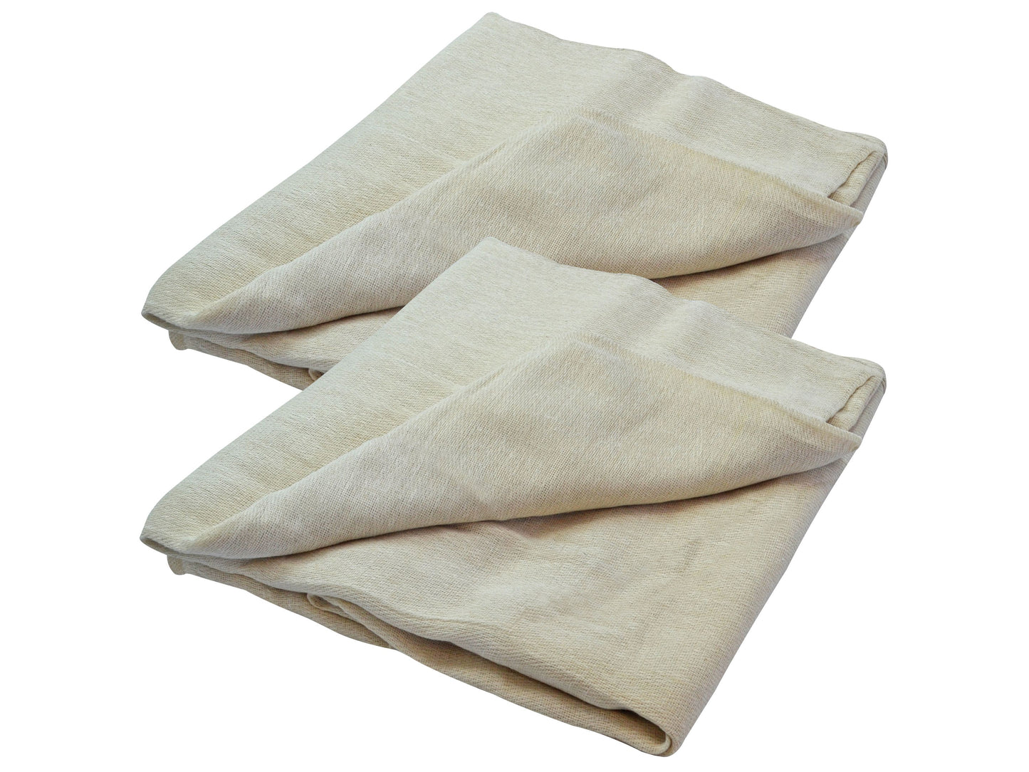 FAITHFULL FAIDSCT129TP COTTON DUST SHEETS 12 x 9' (TWIN PACK)