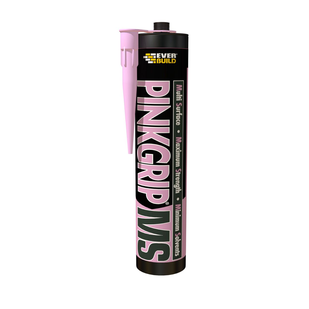 Everbuild Pink Grip Ms Polymer Grab Adhesive 350ml PINKGMSC3