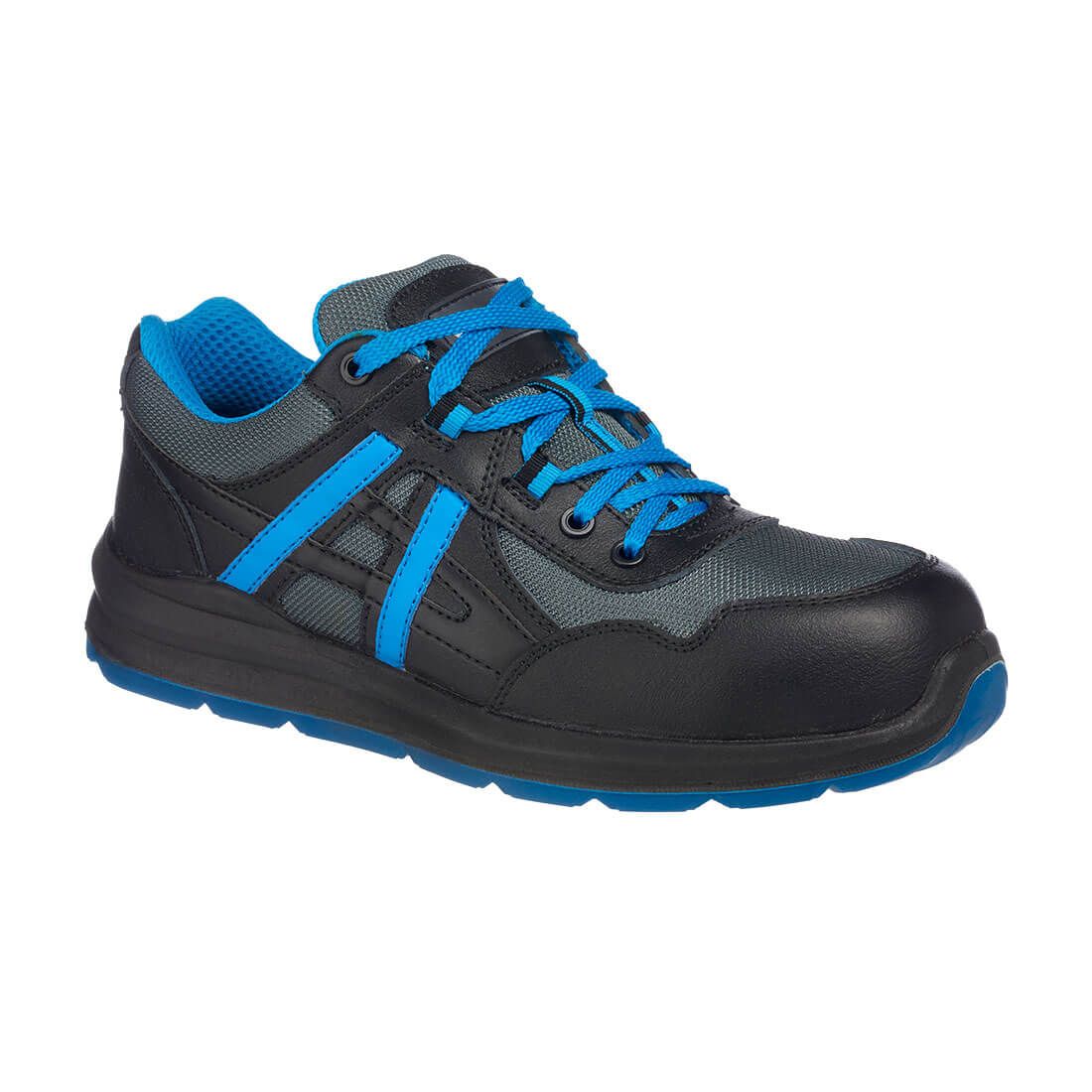 Portwest Compositelite Mersey Trainer S1P, 36, , Black/Blue