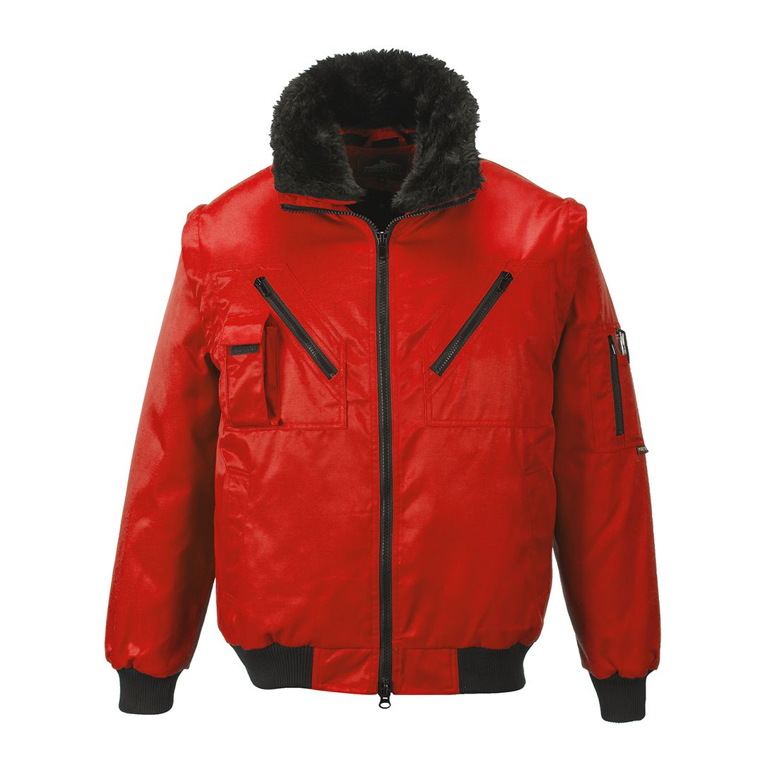 Pilot Jacket, 4XL, R, Red