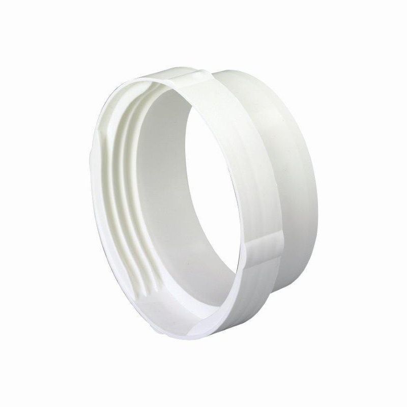 POLYPIPE DOMUS 40124 THREADED HOSE CONNECTOR WITH SPIGOT