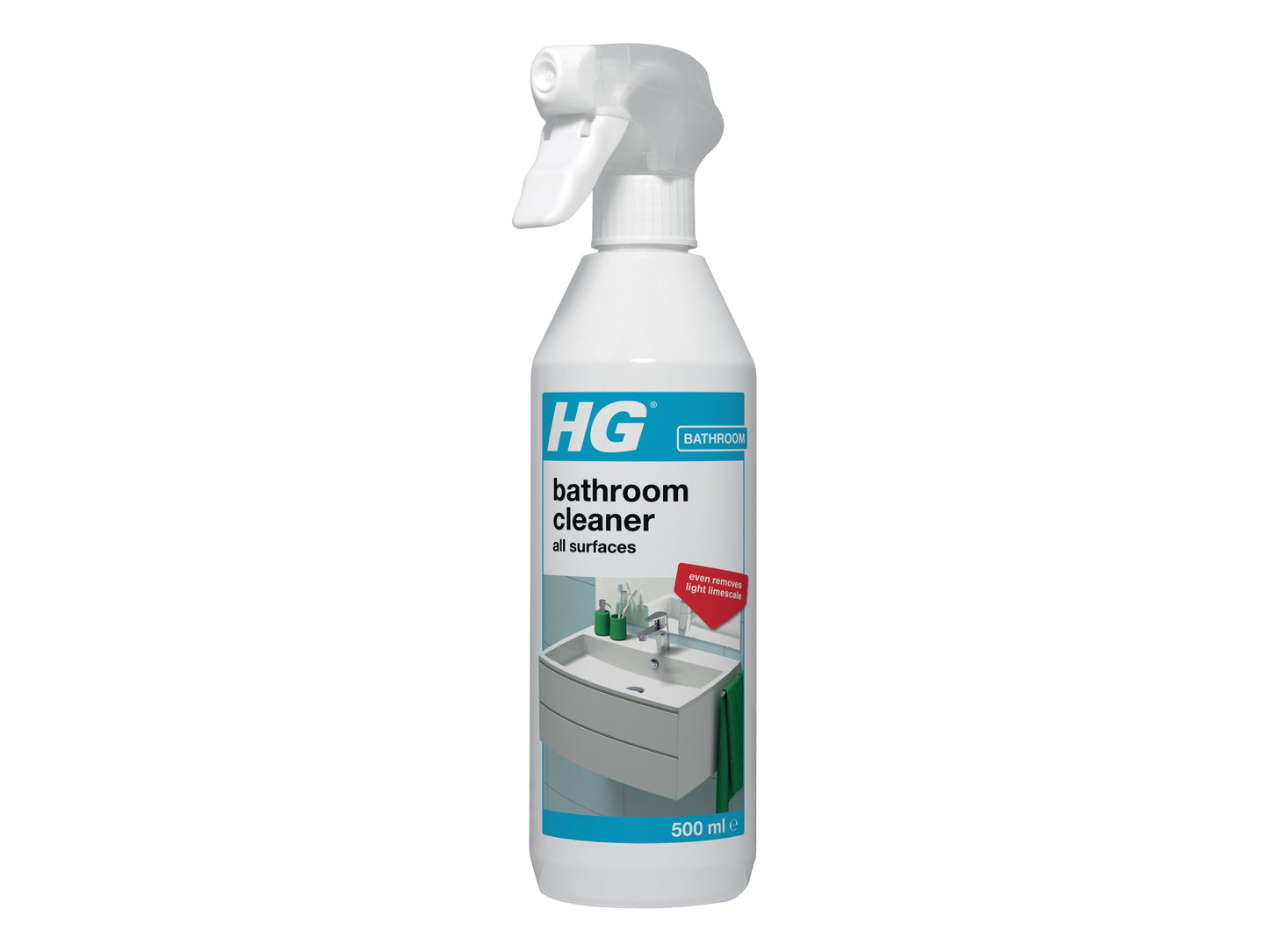 HG 147050106 BATHROOM CLEANER ALL SURFACES 500ml