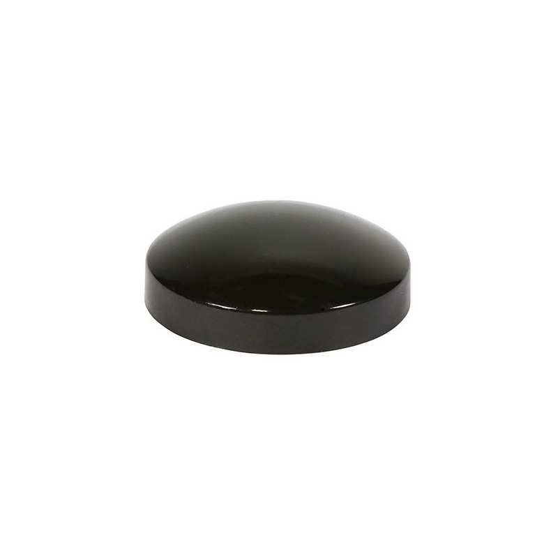 TIMCO PLASTIDOME SCREW CAPS (BAG 100) BLACK BLACKPLAST