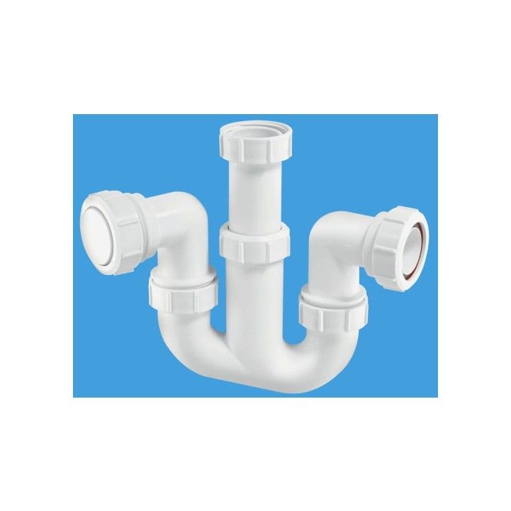 MCALPINE WM4 SINK TRAP TEEVANT 1.1/2" 61020431