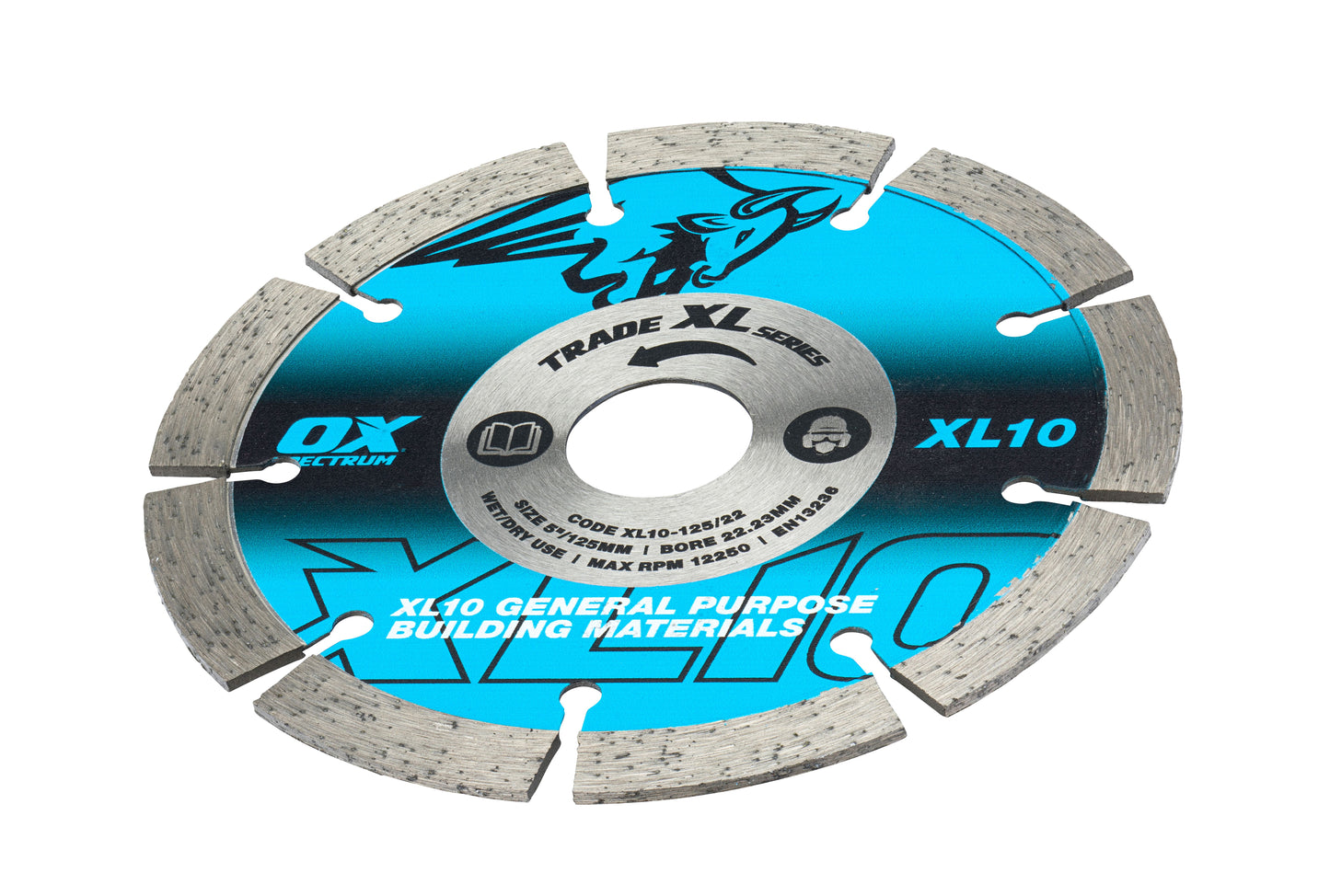 SPECTRUM XL10-125/22 SEGMENTED GENERAL PURPOSE DIAMOND DISC 125MM