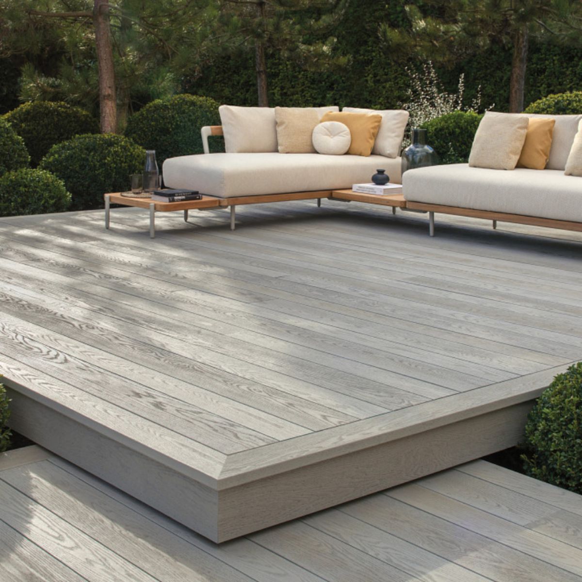 Millboard Enhanced Grain Decking 176 x 32 x 3600mm Smoked Oak