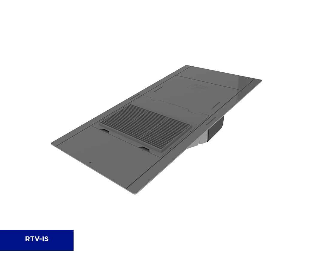TIMLOC INLINE SLATE VENT BLACK RTV-ISBL