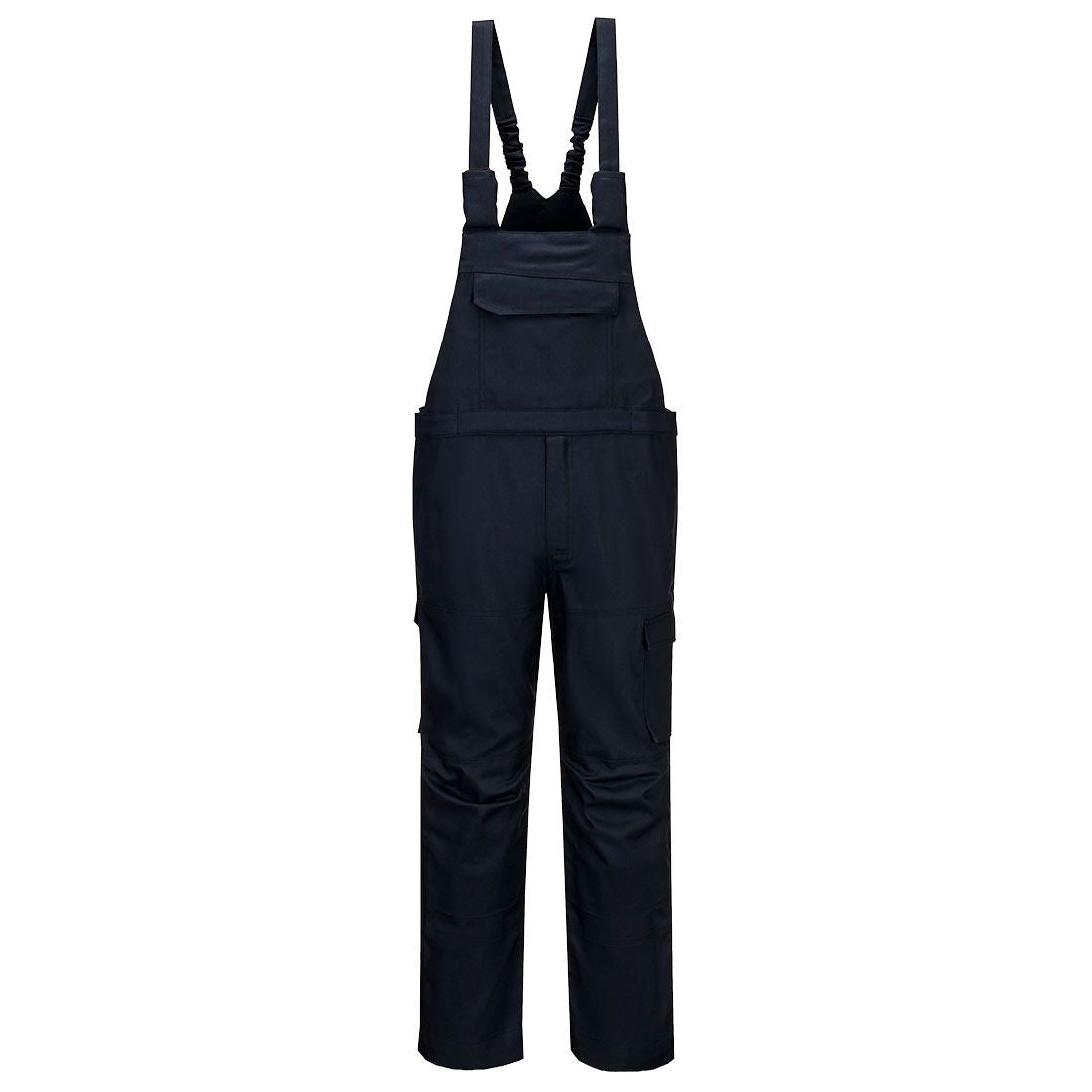 Bizflame Industry Bib & Brace, 4XL, R, Navy