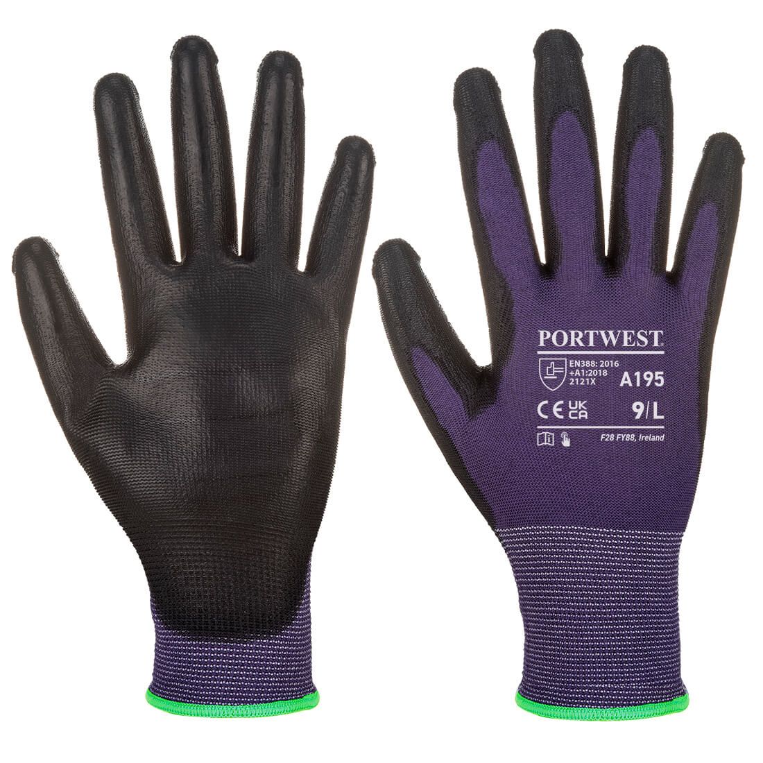 Touchscreen - PU, L, R, Purple/Black