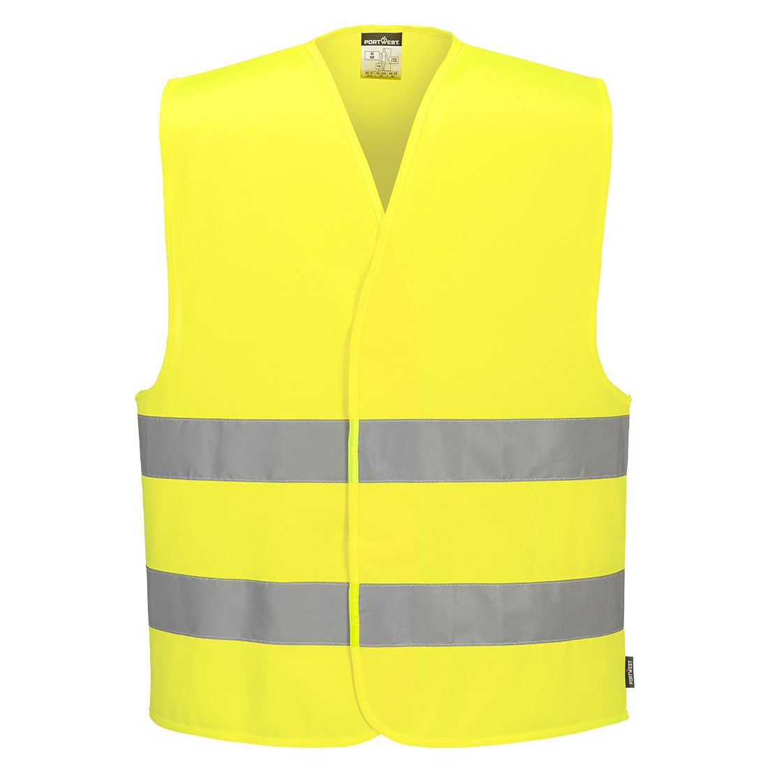 ES1 Essential Hi-Vis Two Band Vest, 4XL, R, Yellow