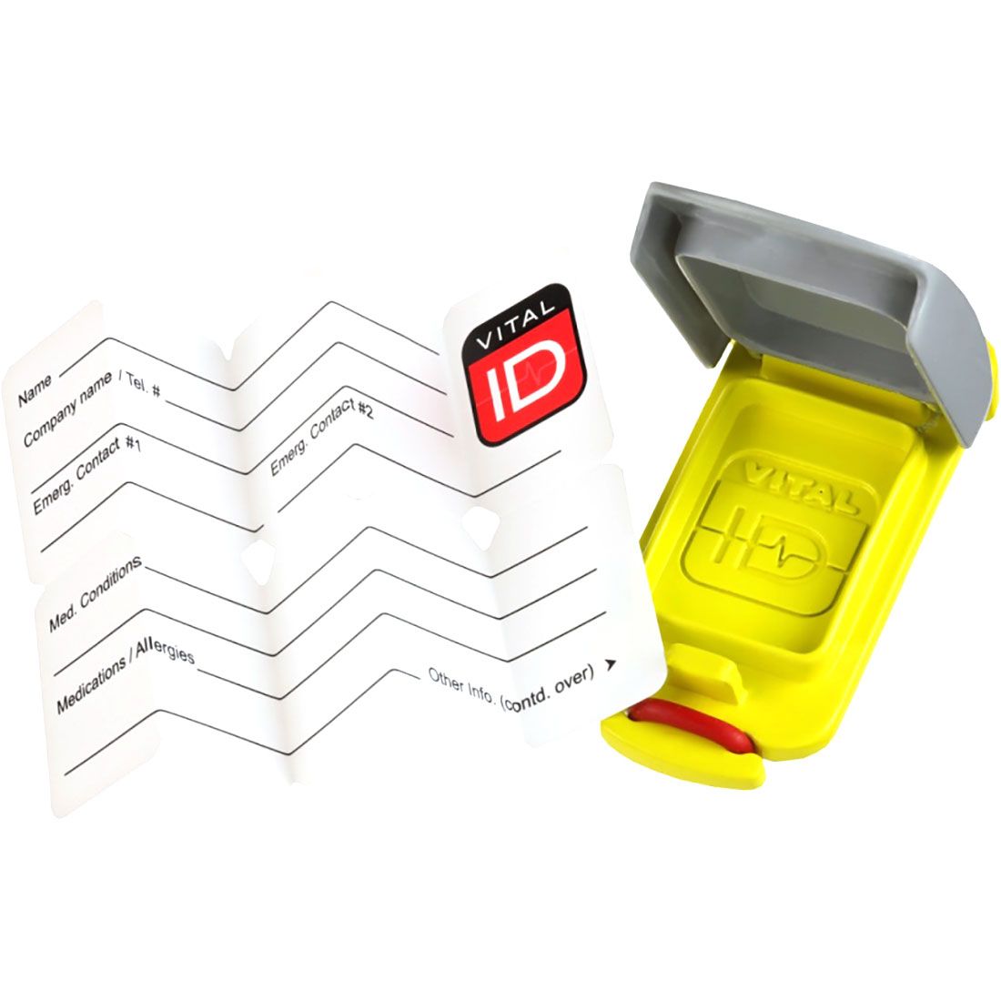 Universal Fit ID, , R, Yellow