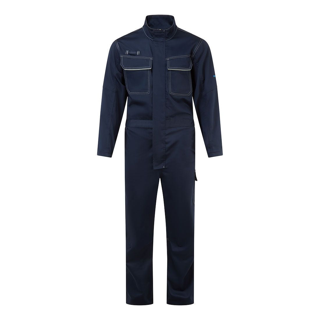 Bizweld Work FR Coverall, 4XL, R, Navy