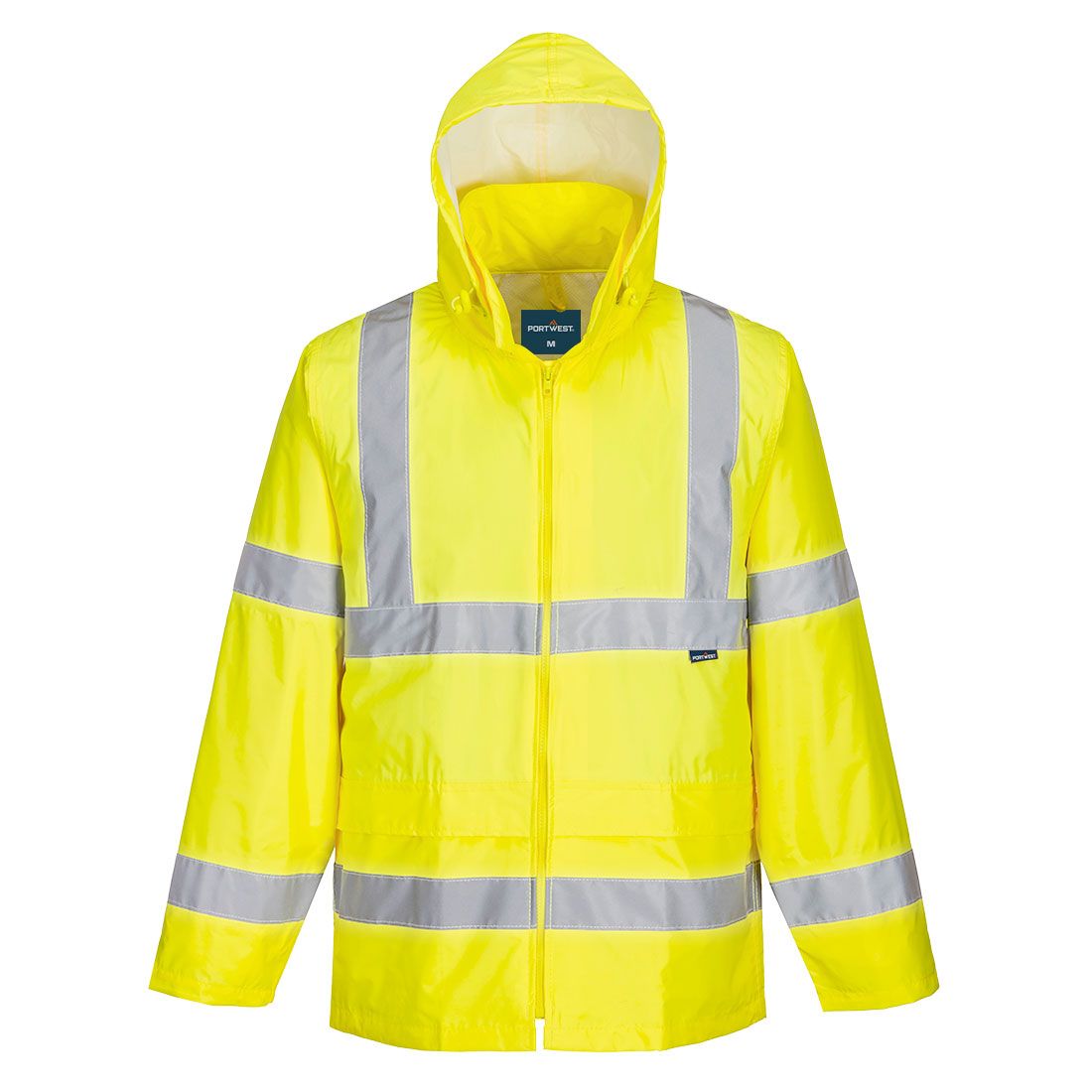 ES1 Essential Hi-Vis Rain Jacket, 4XL, R, Yellow